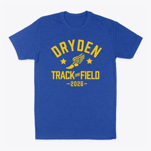 Dryden Middle School Track and Field Classic Dad T-Shirt