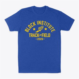 Block Institute Track and Field Classic Dad T-Shirt