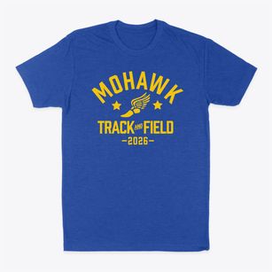 Mohawk Country Home School Track and Field Classic Dad T-Shirt
