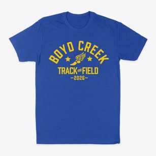 Boyd Creek Elementary School Track and Field Classic Dad T-Shirt
