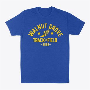 Walnut Grove Elementary School Track and Field Classic Dad T-Shirt