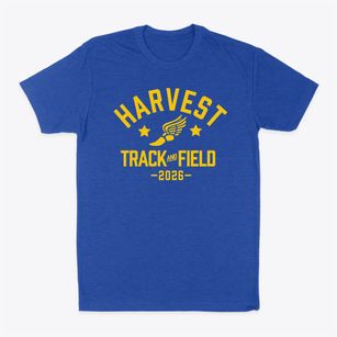 Harvest Christian Academy Kindergarten Track and Field Classic Dad T-Shirt