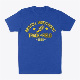 Driscoll Independent School Track and Field Classic Dad T-Shirt