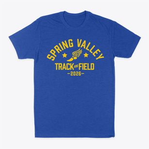 Spring Valley Elementary School Track and Field Classic Dad T-Shirt