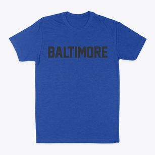 Baltimore Ohio Classic Block Classic Dad T-Shirt