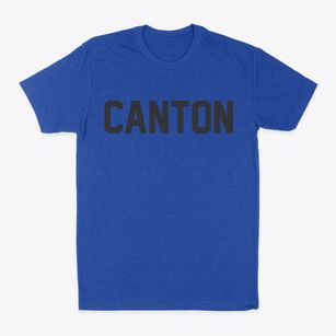 Canton Massachusetts Classic Block Classic Dad T-Shirt