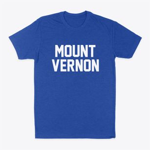 Mount Vernon Washington Classic Block Classic Dad T-Shirt