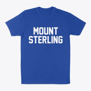 Mount Sterling Illinois Classic Block Classic Dad T-Shirt