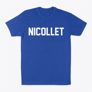 Nicollet Minnesota Classic Block Classic Dad T-Shirt