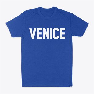 Venice Florida Classic Block Classic Dad T-Shirt