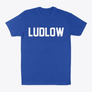 Ludlow Illinois Classic Block Classic Dad T-Shirt