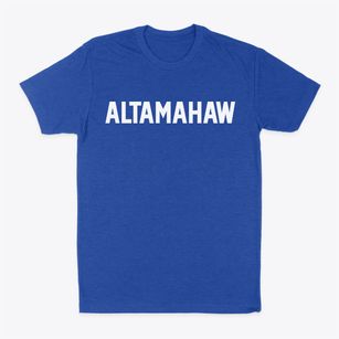 Altamahaw North Carolina Classic Block Classic Dad T-Shirt