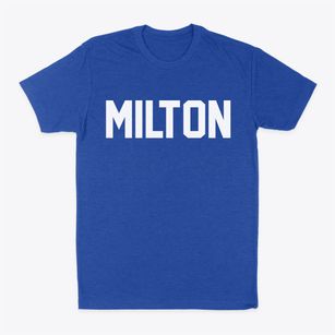 Milton North Carolina Classic Block Classic Dad T-Shirt