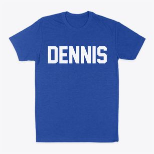 Dennis Massachusetts Classic Block Classic Dad T-Shirt