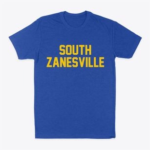 South Zanesville Ohio Classic Block Classic Dad T-Shirt