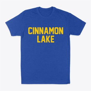 Cinnamon Lake Ohio Classic Block Classic Dad T-Shirt