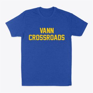 Vann Crossroads North Carolina Classic Block Classic Dad T-Shirt