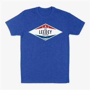 Leedey Oklahoma Diamond Star Classic Dad T-Shirt