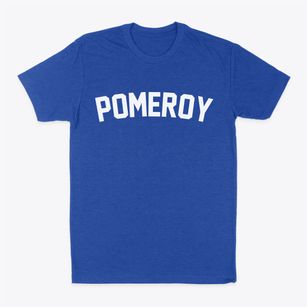 Pomeroy Iowa Classic Curve Classic Dad T-Shirt