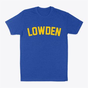 Lowden Iowa Classic Curve Classic Dad T-Shirt