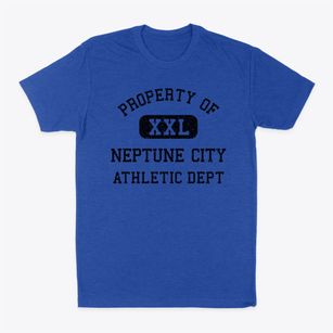 Neptune City New Jersey Athletic Dept Classic Dad T-Shirt