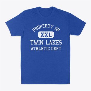 Twin Lakes New Mexico Athletic Dept Classic Dad T-Shirt