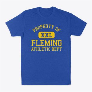 Fleming New York Athletic Dept Classic Dad T-Shirt