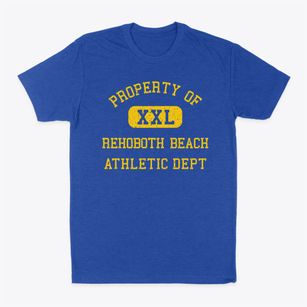 Rehoboth Beach Delaware Athletic Dept Classic Dad T-Shirt