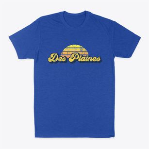 Des Plaines Illinois Sublime Sunset Classic Dad T-Shirt