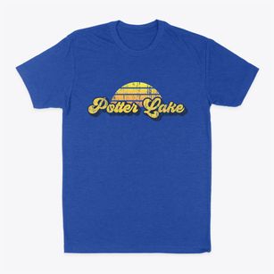 Potter Lake Wisconsin Sublime Sunset Classic Dad T-Shirt