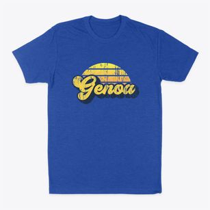 Genoa Nevada Sublime Sunset Classic Dad T-Shirt
