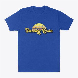 Crowley Lake California Sublime Sunset Classic Dad T-Shirt