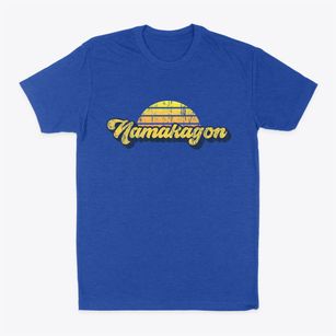 Namakagon Wisconsin Sublime Sunset Classic Dad T-Shirt