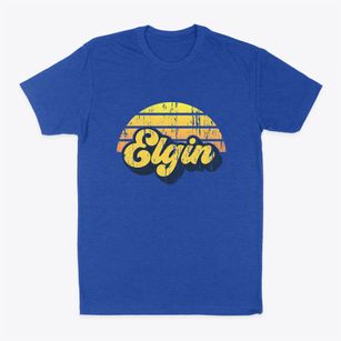 Elgin Kansas Sublime Sunset Classic Dad T-Shirt