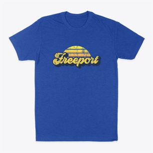 Freeport Maine Sublime Sunset Classic Dad T-Shirt