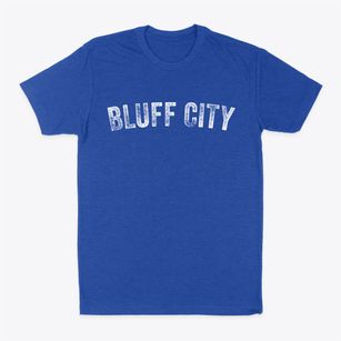 Bluff City Kansas Timeless Retro Classic Dad T-Shirt