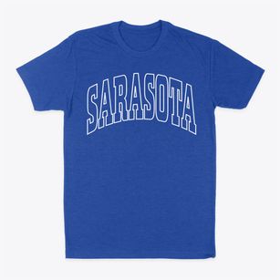 Sarasota Florida Trendy Block Classic Dad T-Shirt