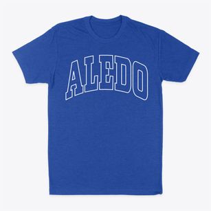 Aledo Texas Trendy Block Classic Dad T-Shirt