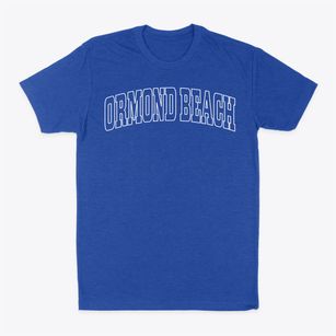 Ormond Beach Florida Trendy Block Classic Dad T-Shirt