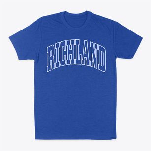 Richland Wisconsin Trendy Block Classic Dad T-Shirt