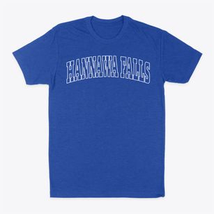 Hannawa Falls New York Trendy Block Classic Dad T-Shirt