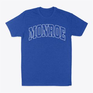 Monroe Maine Trendy Block Classic Dad T-Shirt