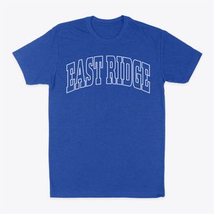 East Ridge Tennessee Trendy Block Classic Dad T-Shirt