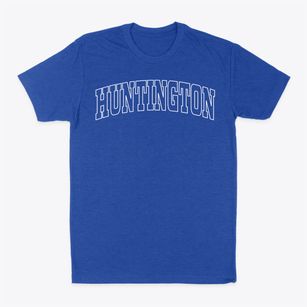 Huntington Indiana Trendy Block Classic Dad T-Shirt