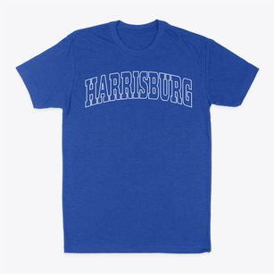 Harrisburg Missouri Trendy Block Classic Dad T-Shirt