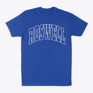 Roswell Ohio Trendy Block Classic Dad T-Shirt