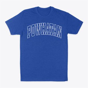 Powhatan Virginia Trendy Block Classic Dad T-Shirt