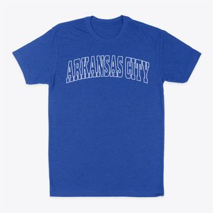 Arkansas City Kansas Trendy Block Classic Dad T-Shirt