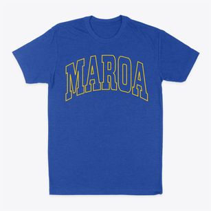 Maroa Illinois Trendy Block Classic Dad T-Shirt