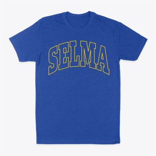 Selma California Trendy Block Classic Dad T-Shirt